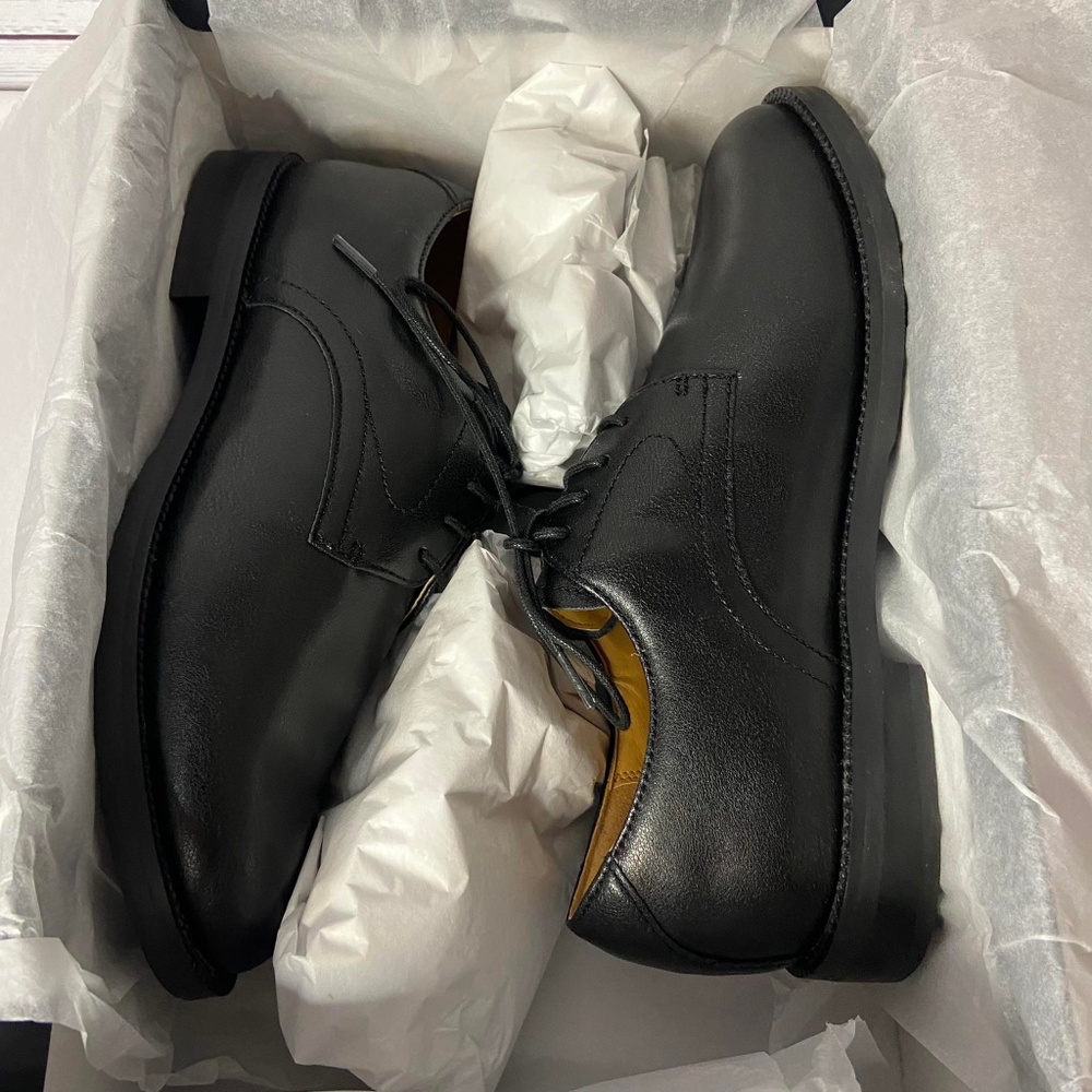 Nordstrom Kids, Boys' Grady Oxford, Bog Boy Size 3.5 - Picture 3 of 8